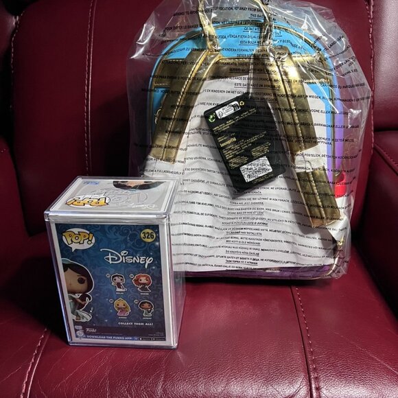 Funko Loungefly - Aladdin 30th Anniv Palace Backpack Bag w/ Jasmine Pop Vinyl main image 8